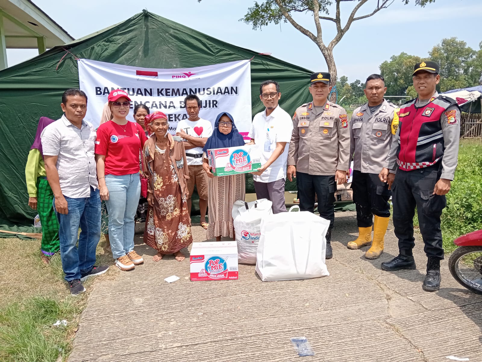 bantuan logistik bencana banjir